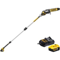 Ferastrau cu lant cu tija extinsa cu acumulator DCMPS567P1 18V 20cm 5.0Ah