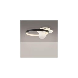 Plafonieră LED dimabilă Brilliant ATLANTA LED/24W/230V negru/alb