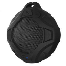 Boxa Portabila Samus Explore Black, Putere 5W, Rezistent la apa , Timp de redare 12 ore, Radio FM, Bluetooth