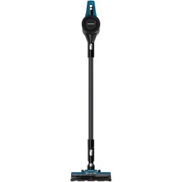 Aspirator vertical Heinner V-go Max HSVC-MB22.2BL, filtrare ciclonica, acumulator li: 22.2v, putere: 300w si 3 viteze, putere absorbtie: 90w, autonomie max 20 min, 2 moduri de aspirare, capacitate recipient praf: 0.7l , filtru hepa, Negru/aAlbastru