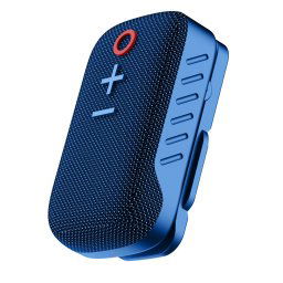 Boxa portabila Akai ABTSW-S10, compacta, Hands Free, IPX5, Albastra