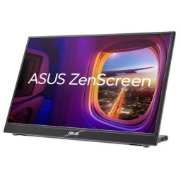 Monitor Portabil IPS LED ASUS ZenScreen 16" MB16QHG, WQXGA (2560 x 1600), HDMI, 120 Hz, Negru