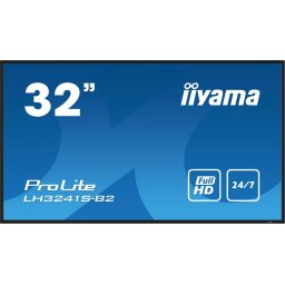 Ecran Profesional IPS LED Iiyama 31.5" LH3241S-B2, Full HD (1920 x 1080), VGA, HDMI, Boxe, Negru