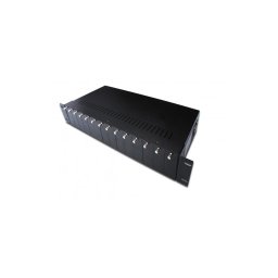 SASIU 19 INCH 2U CU 14 SLOTURI SI 4 VENTILATOARE