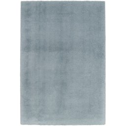 Covor Premium Belgian Model Soft Rimini 71481-090, Albastru, Gri, Marime 80 x 150 cm, Lungime Fir 22 mm, Poliester Reciclat, Antialergic, Living, Dormitor, Sufragerie, Birou