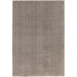 Covor Premium Belgian Model Soft Rimini 71481-077, Bej, Gri, Marime 160 x 230 cm, Lungime Fir 22 mm, Poliester Reciclat, Antialergic, Living, Dormitor, Sufragerie, Birou