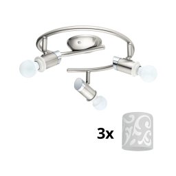 Spot LED Eglo MY CHOICE 3xE14/4W/230V crom/alb