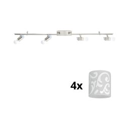 Spot LED Eglo MY CHOICE 4xE14/4W/230V crom/alb