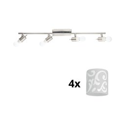Spot LED Eglo MY CHOICE 4xE14/4W/230V crom/alb
