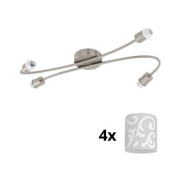 Spot LED Eglo MY CHOICE 4xE14/4W/230V crom/alb