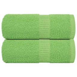 Prosoape de sapun 2 buc Verde mar 30x30 cm 360 g/m² 100% bumbac GartenMobel Dekor