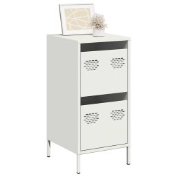 Dulap, alb, 35x39x73,5 cm, otel laminat la rece GartenMobel Dekor