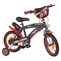 Toimsa: bicicletă pentru copii Vulcano - mărime 14, roșu-negru