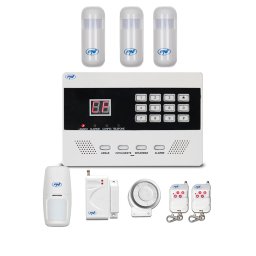 Kit Sistem de alarma wireless PNI PG2710 linie terestra si 3 senzori de miscare HS003 suplimentari