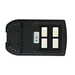 Lampa de iluminat stradal PNI SL210 100W, cu panou solar incorporat 10W, 6500K, 1000lm, 2 x acumulator 10Ah incorporat, senzor d