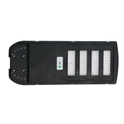 Lampa de iluminat stradal PNI SL130 300W, cu panou solar incorporat 20W, 6500K, 2900lm, 4 x acumulator 20Ah incorporat, senzor d