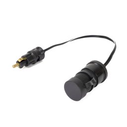 Adaptor DIN la priza de bricheta EURO PNI Lighter 01 cu cablu prelungitor, 12V/24V