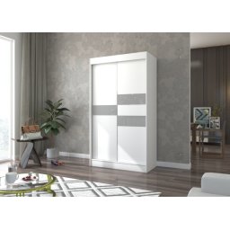 Dulap cu usi glisante 120x215 cm, Batia, ADRK Furniture