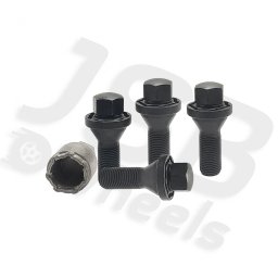 Set prezoane antifurt negre Galaxylock M14x1.25 N1 M