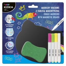 Set desen crete/tabla, deform, tabla magnetica, multicolor, 3+, zmktmka