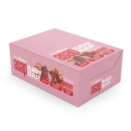GymBeam ASAP Raw Bar 20 x 45 g căpșuni