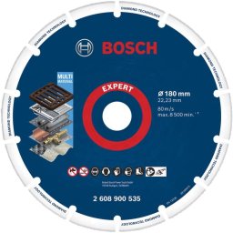 Disc abraziv diamantat pentru tăiere metalică, 180 x 22.23 mm