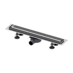 Pachet Rigola dus cu grila Linus Quadratum 70 cm Tece