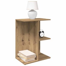 Noptiere 2 buc Stejar artizanal 46,5x29x61 cm Lemn prelucrat GartenMobel Dekor