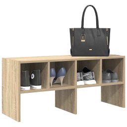 Suport pantofi stivuibil Stejar Sonoma 89,5x30x40 cm GartenMobel Dekor