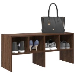 Suport pantofi stivuibil Stejar maro 89,5x30x40 cm GartenMobel Dekor