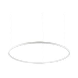 Ideal Lux - Lustră LED suspendată pe cablu ORACLE SLIM, 42W, 230V, 3000K, Ø 90 cm, alb