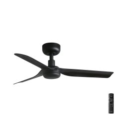 Ventilator de tavan FARO 33822 MINI PUNT S negru d. 90 cm + telecomandă