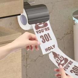 Hartie igienica cu mesaj Funny Aniversare 30 de ani