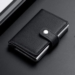 Portofel negru Slim RFID
