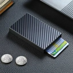Suport Metalic RFID pentru Carduri