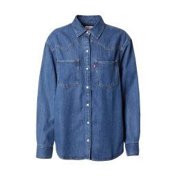 LEVI'S ® Bluză 'Teodora Western Shirt' albastru denim