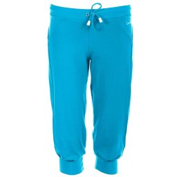 Winshape Pantaloni sport 'WBE5' turcoaz / alb