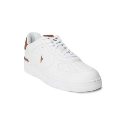 Polo Ralph Lauren Sneaker low 'MASTERS CRT' maro / alb murdar