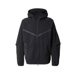 Nike Sportswear Geacă de primăvară-toamnă gri / negru