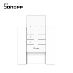 Suport perete + Telecomanda RF Sonoff RM433 cu Functie Sincronizare Wi-Fi, Reglaj intensitate lumini, Reglaj viteza ventilator