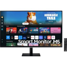 Monitor LED Smart M5 32" LS32DM500EUXDU FHD VA 4ms 60Hz HDR Negru