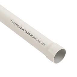 Tub PVC MUFAT D20, 750N, Halogen free, 3m - DLX TRP-805-20
