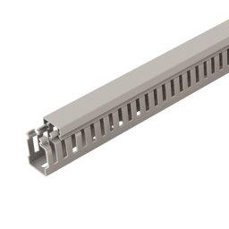 Canal cablu perforat 40x60 mm, cu capac, 2m - DLX PVCP-407-60
