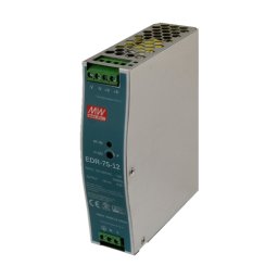 Sursa de alimentare in comutatie, 12V / 6.3A, sina DIN - MEAN WELL EDR-75-12
