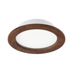 LED Spot WOODY 16,5W 230V 4000K cireș Ø18,5 cm, plafonieră încastrată