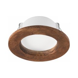 LED Spot WOODY 5,5W 230V 4000K cireș Ø10 cm