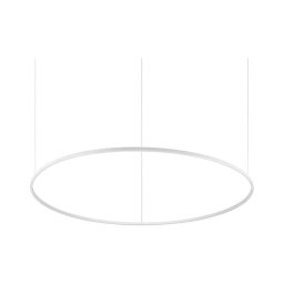 Ideal Lux - Lustra LED suspendată ORACLE SLIM LED/83W/230V 3000K diam. 150 cm albă