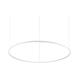 Ideal Lux - Lustră LED suspendată pe cablu ORACLE SLIM LED/83W/230V 4000K Ø 150 cm alb