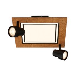 Plafonieră LED Brilo LED/12W/230V + 2xGU10/9W 3000K