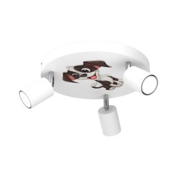 Spot pentru copii FUN 3xGU10/8W/230V alb/doggie